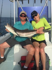 Cobia fishing offshore St Augustine Florida